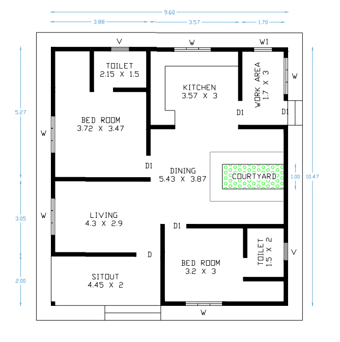 22 Lakhs Package Home Design